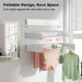 Wall-mounted Foldaway Drying Rack — 80cm (5 rods) or 100cm (6 rods)