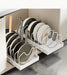 Kitchen Pull-Out Organiser — Pots, Lids, Spices & Drying Rack (Adjustable)