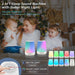Smart White Noise Machine — 34 Soothing Sounds, App & Voice Control, Colourful Night Light