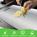Stainless-steel Cutting Board — Thickened, Double-sided Food‑Grade Chopping Board