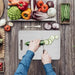 Titanium Cutting Stainless Board — Thickened Double-Sided Food-Grade Cutting Board