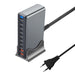 800W GaN 10-Port Desktop Charger — PD 140W Fast Charge for iPhone, iPad, MacBook