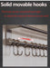 Stainless Steel Double-Rod Kitchen Rack — Spoon Holder & Kitchen Roll Dispenser
