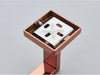 Rose Gold Bathroom Hardware Set — Stainless Steel Towel Rail, Toilet Paper Holder & Hook