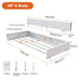 Wall-mounted Foldaway Drying Rack — 80cm (5 rods) or 100cm (6 rods)