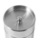 Stainless Steel Tea Canister – 400ml or 550ml with Tight-Fitting Sliding Lid
