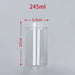 30 Clear Food-Grade PET Storage Jars with Lids – Assorted Sizes