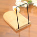 Nature Bamboo Desktop Bookends – Bamboo Book Stand (S & L)