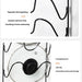 5-Tier Wall-Mounted Pot Lid Rack — Stainless Steel, Foldable, Space-Saving