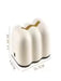 Cloud Tissue Box Holder — Wall-Mount Napkin & Paper Towel Organiser, Cream (PP)