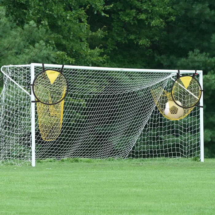 Portable Football Target Net — Foldable Corner Training Goal (1 or 2 pcs)