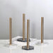 Marble Desktop Tissue Rack – Metal Paper Holder & Storage Shelf