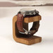 Wooden Watch & Jewellery Display Stand – Solid Wood Holder (Variants A/S)