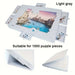 6-in-1 Tiltable Puzzle Board with 6 Drawers — Fits 1,000 Pieces