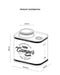 Sealed Coffee Bean Jar – Tinplate Storage, Moisture-Proof (Single or 2‑Pack)