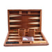 Handmade Luxury Wooden Backgammon Set – Portable Family Travel Game (11–19in)