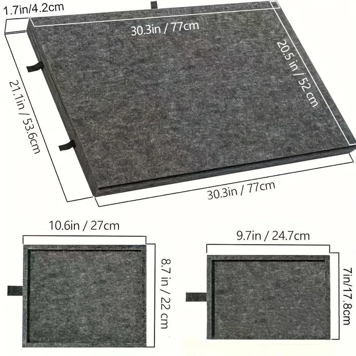 6-in-1 Tiltable Puzzle Board with 6 Drawers — Fits 1,000 Pieces
