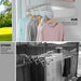 Collapsible Wall-Mounted Laundry Drying Rack — 5 Aluminium Rods