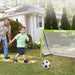 Portable Pop-Up Football Goal — Foldable Training Net for Garden, Indoor & Outdoor