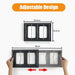 Expandable Stainless Steel Pot & Pan Rack — 7-Divider Cookware Organiser