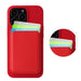 Magnetic Leather Wallet Card Holder — MagSafe Stand for iPhone 11–15