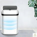 13L Rectangular Touch-Top Kitchen & Bathroom Bin – White