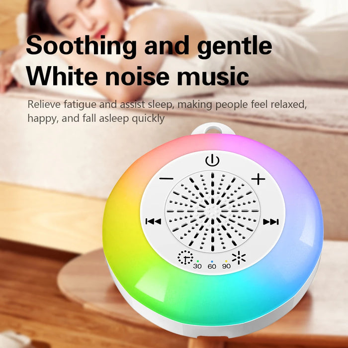 Baby White Noise Machine & USB Rechargeable Night Light — 22 Soothing Sounds