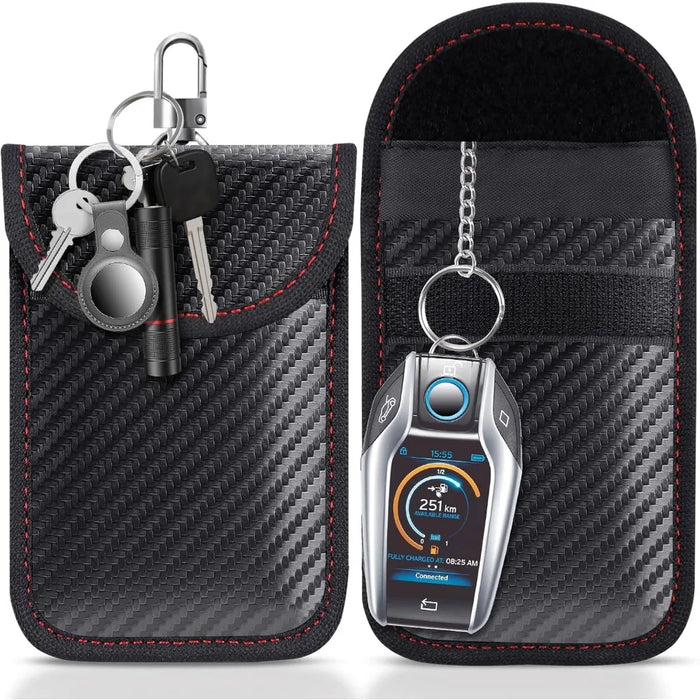 Faraday Box & Pouch Set — Keyless Car Key Signal Blocker