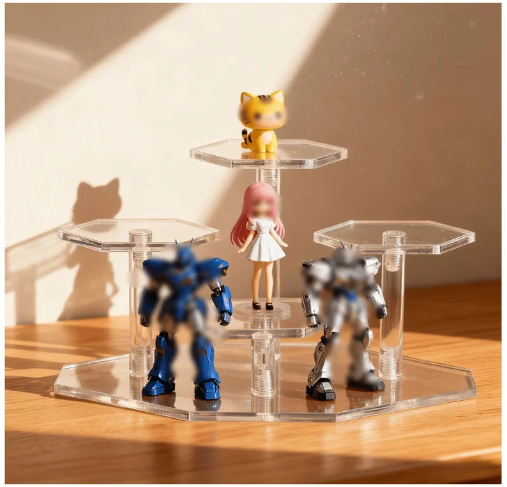 Acrylic Multi‑Style Jewellery Display Stand – Multifunctional Accessory Display