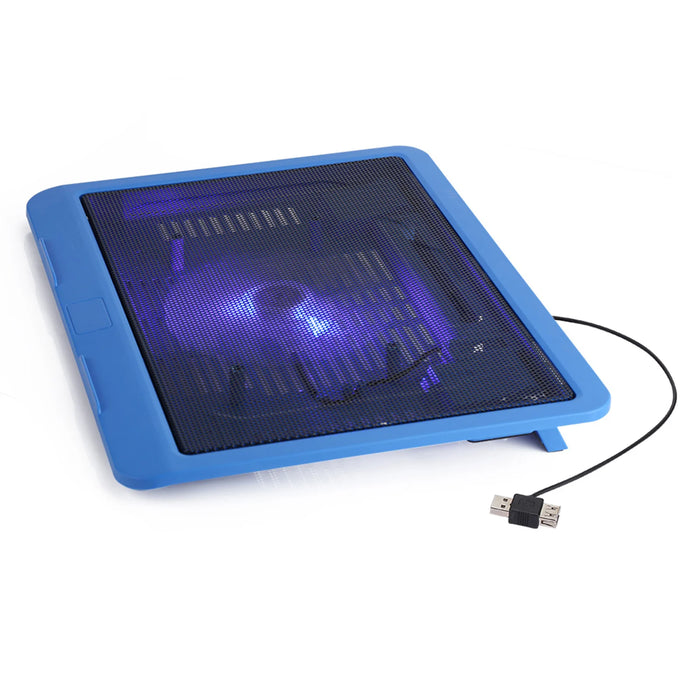 Laptop Cooling Pad with 130mm Fan, USB Powered — For 14-inch and Below