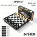 24cm Foldable Magnetic Chess Set — Tabletop Game (QLYX02)