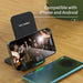 Wireless Charging Stand Pad for iPhone 17 16 15 14 13 12 Pro, Samsung & Xiaomi Phones (USB‑C, No Cable)