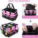 Large Cleaning Caddy Tote with Support Board & Multi-compartment Organiser