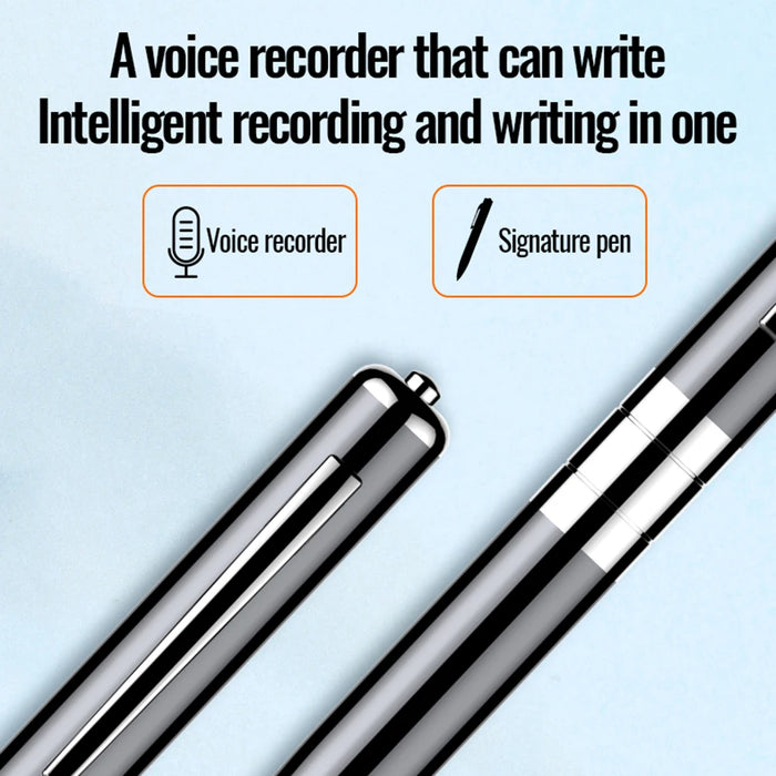 Voice‑Activated Recording Pen – Portable Digital Dictaphone with 15h Recording
