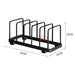 Stainless Steel Pot & Pan Lid Rack — Plate, Tray & Cutting Board Organiser