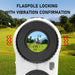 REVASRI Laser Rangefinder — 6x Magnification, Flag‑Lock & Slope, USB‑C Rechargeable (600m / 1000m models)
