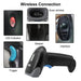 U20 Bluetooth/Wired 1D & 2D Handheld Barcode Scanner – Portable CMOS QR Reader
