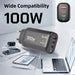 100W GaN USB‑C PD Charger (QC3.0, PPS) – Fast Charge for Laptop, iPad, iPhone 15/16 Pro Max, Samsung