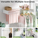 Wall-mounted Foldaway Drying Rack — 80cm (5 rods) or 100cm (6 rods)