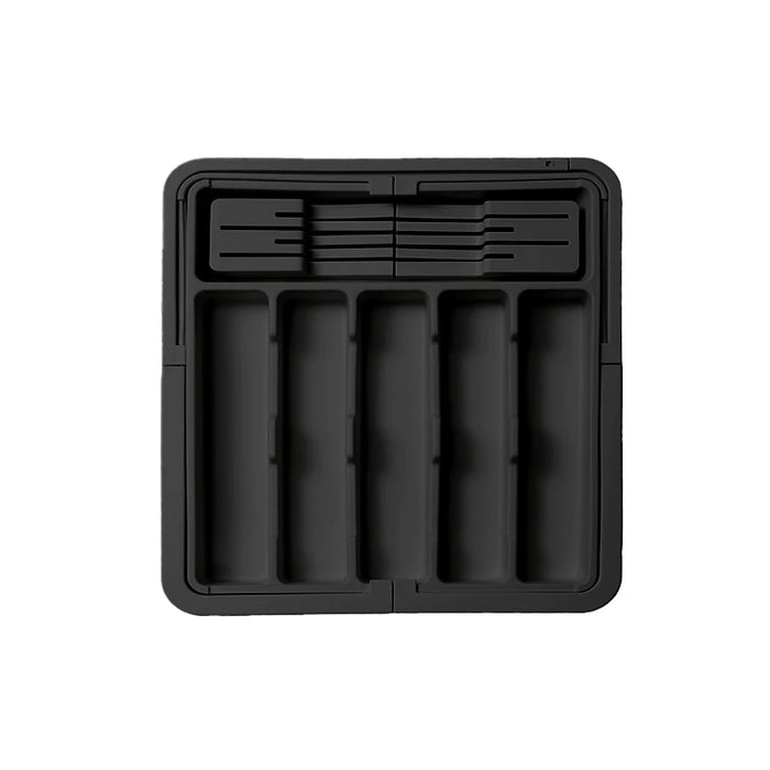 Large Expandable Cutlery Tray – BPA-Free Adjustable Drawer Organiser