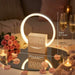 Sunrise Wake-Up Light Alarm Clock with Bluetooth Speaker and White Noise (White)