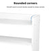 5/7/8-Tier Freestanding Shoe Rack — White MDF Organiser for Entryway