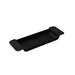Extendable Bathtub Shelf Tray – Plastic Bath Rack for Towels & Books (White/Black)