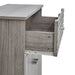 Modern Wooden Freestanding Bathroom Cabinet - Grey Oak, 60 x 30 x 85cm