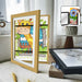 Magnetic A4 Wood Flap Art Frame — Store & Display Children’s Artwork