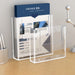 Acrylic Wall-Mounted Brochure Holder - A4/A5 Clear Flyer & Pamphlet Display
