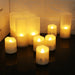 USB Rechargeable Flameless Tea Lights with Remote & Timer – 6 Pack Warm White