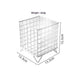 Square Coffee Pod Holder — Large Capacity Iron Capsule Storage