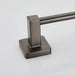 Gun Grey Bathroom Hardware Set — Towel Bar, Paper Holder, Ring & Hook
