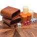 Foldable Wooden Backgammon Set 11–17 inch — Handmade, Foldable Board with Accessories